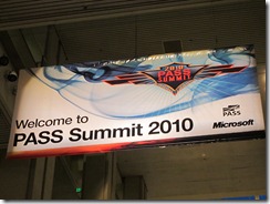 Welcome to PASS Summit 2010